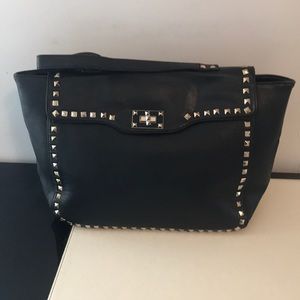Forever 21 Stud Top Handle Tote